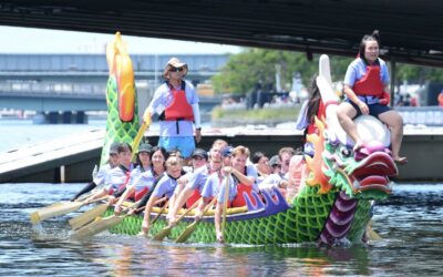 Wenzao International Students Placed Second Place in the Semifinal  International Mixed Coed Category of Kaohsiung City’s Dragon Boat Race