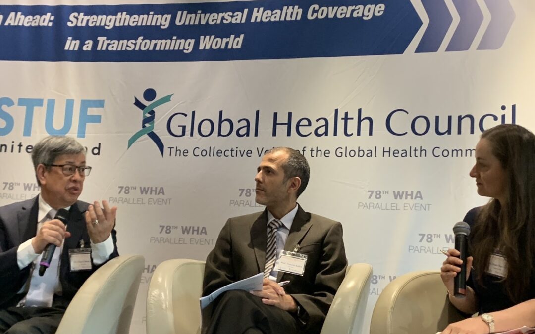 Wenzao Ursuline University’s French Professor Vincent Rollet Speaks Up for Taiwan at the World Health Assembly